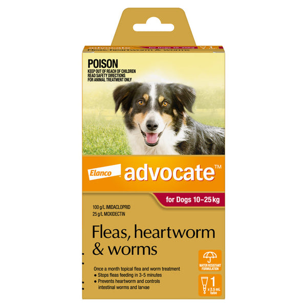 Advocate Spot-On for Dogs 10–25kg Red