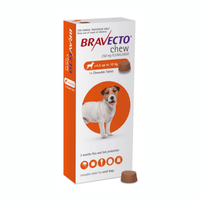 Bravecto Chew for Small Dogs 4.5-10kg Orange - 1 Chew