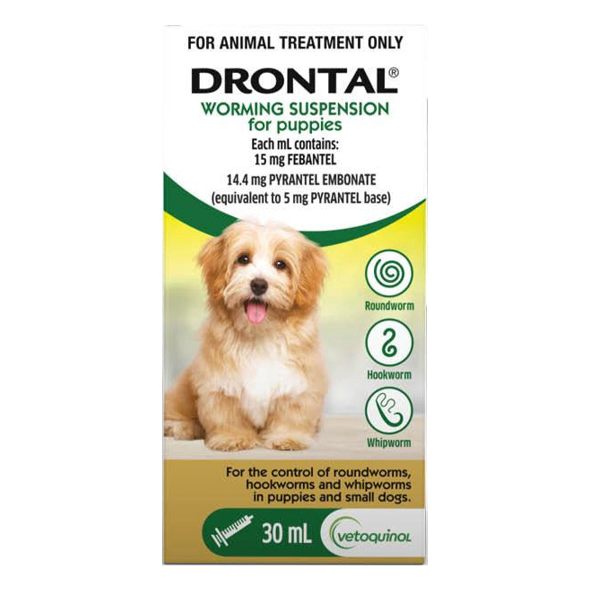 Drontal Puppy Worming Suspension 30mL