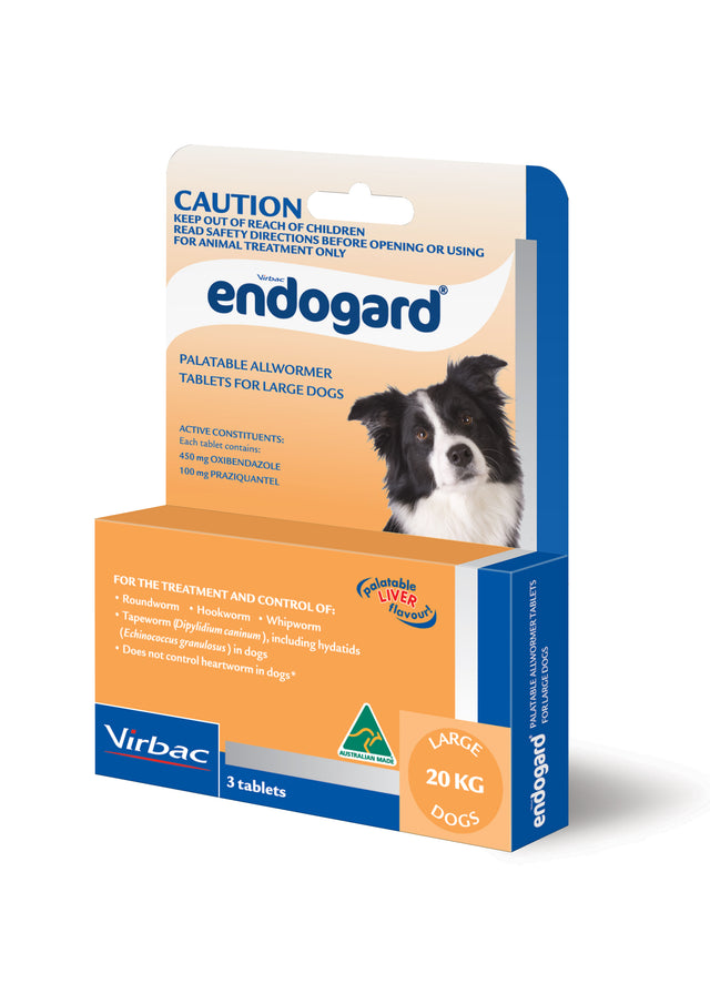 Endogard for Large Dogs 20kg Orange