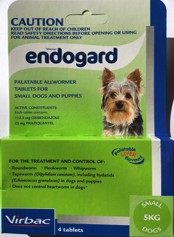 Endogard for Small Dogs and Puppies 5kg Green