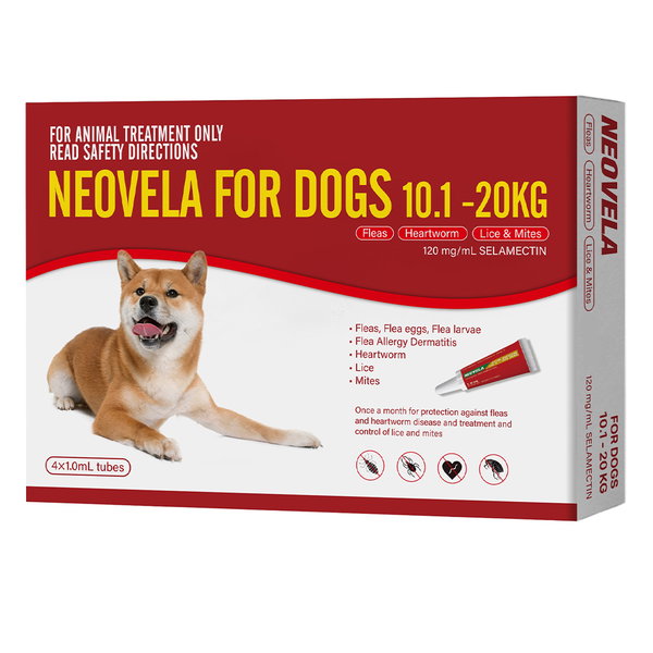 Neovela for Dogs 10.1–20kg Red