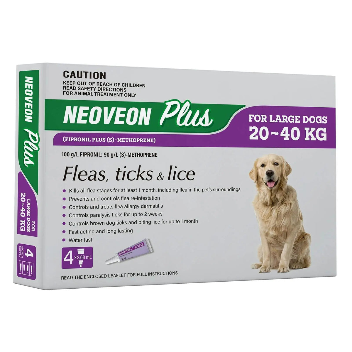 Neoveon Plus for Large Dogs 20–40kg Purple